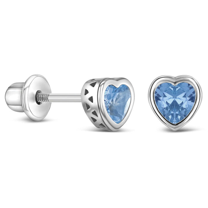 Children's Birthstone Stud Earrings