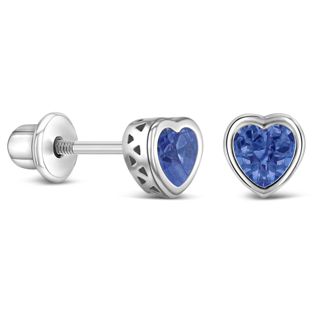 Children's Birthstone Stud Earrings