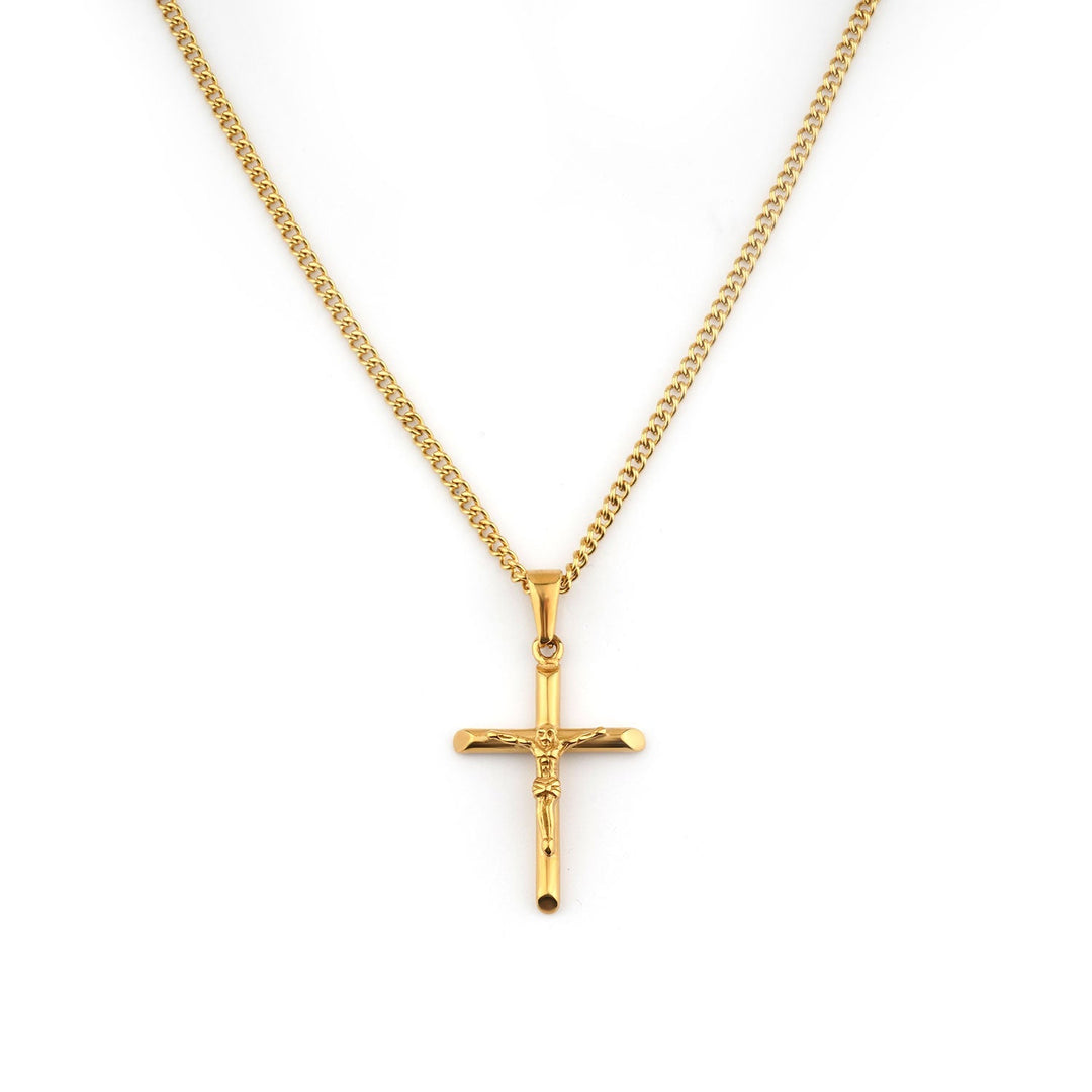 Sterling Silver Cross Kids Necklace