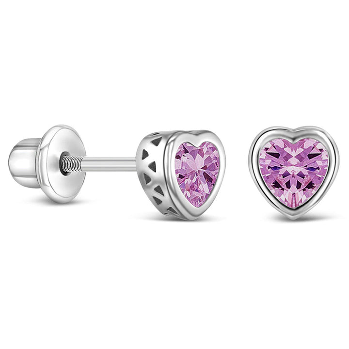 Children's Birthstone Stud Earrings