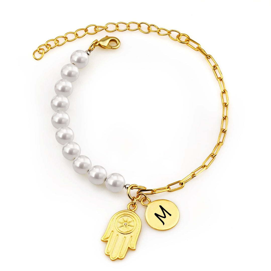 Peraonalized Baby and Girls Initial Bracelet