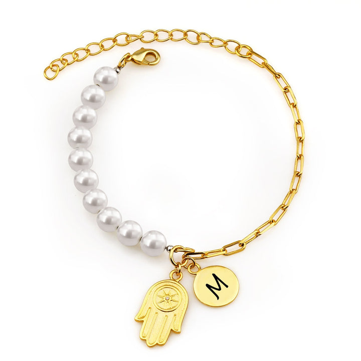 Peraonalized Baby and Girls Initial Bracelet