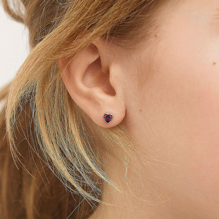 Children's Birthstone Stud Earrings