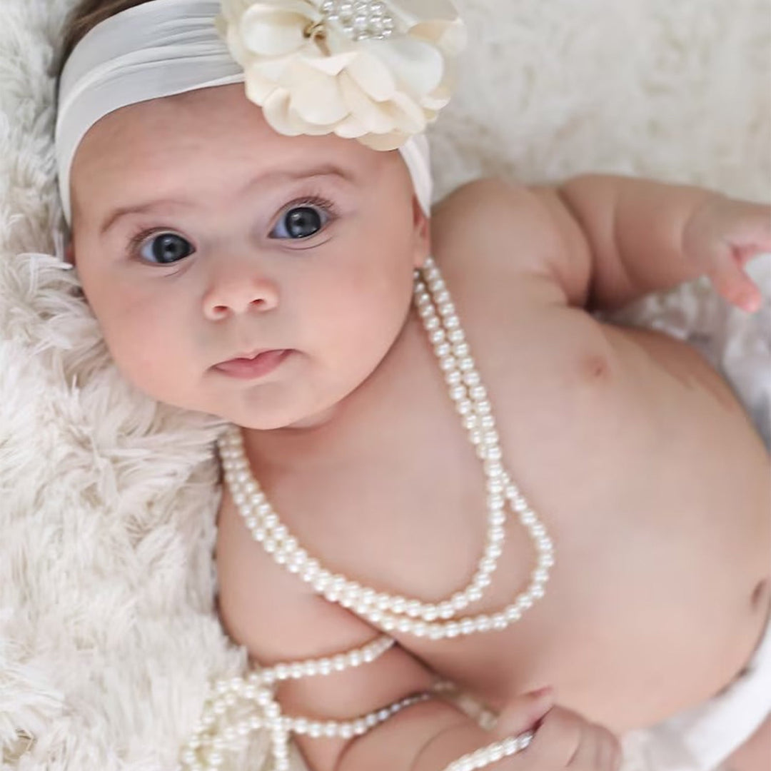 Baby and Girls First Pearl Necklace