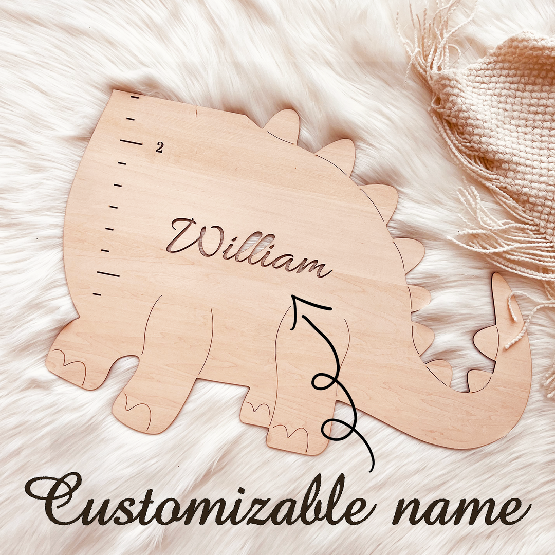 Personalized Wooden Baby Growth Height Chart