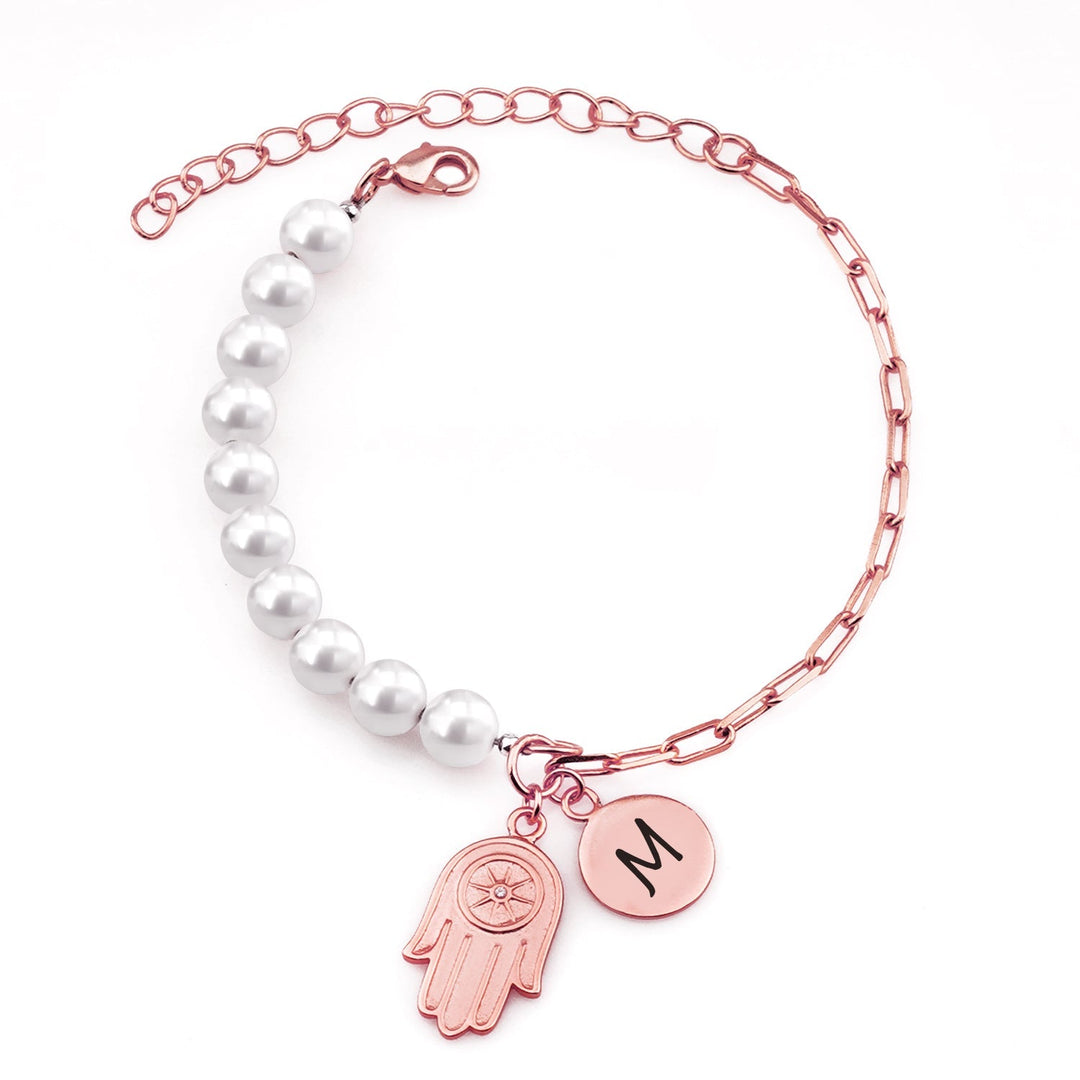 Peraonalized Baby and Girls Initial Bracelet