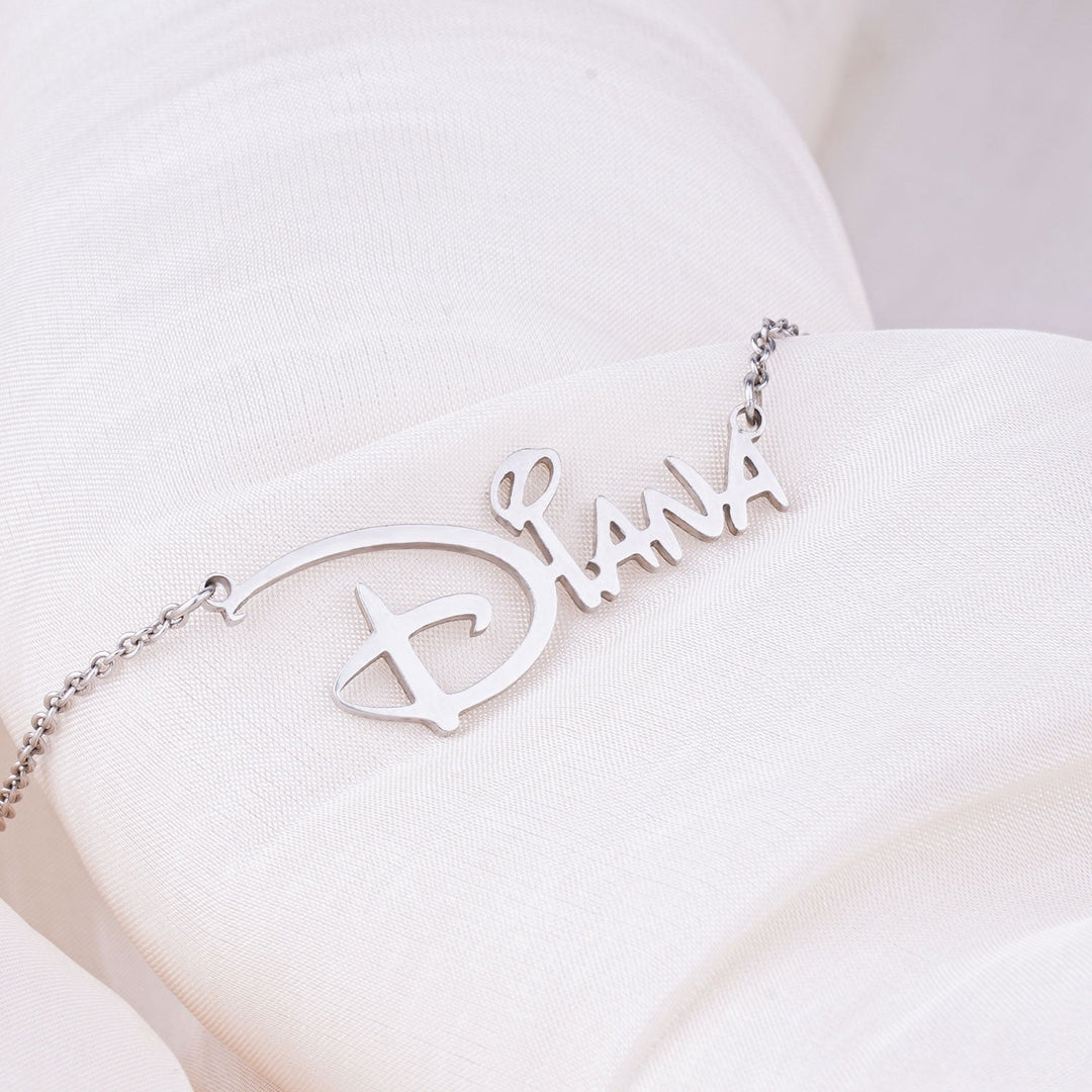 Personalized Princess Kids Name Necklace