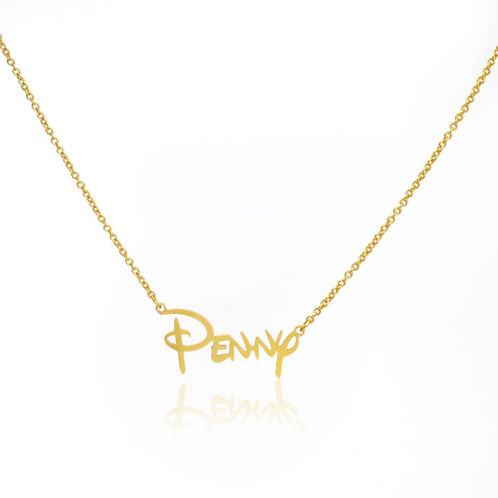 Personalized Princess Kids Name Necklace