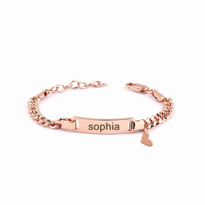 Baby Name Bracelet with Cute Charm