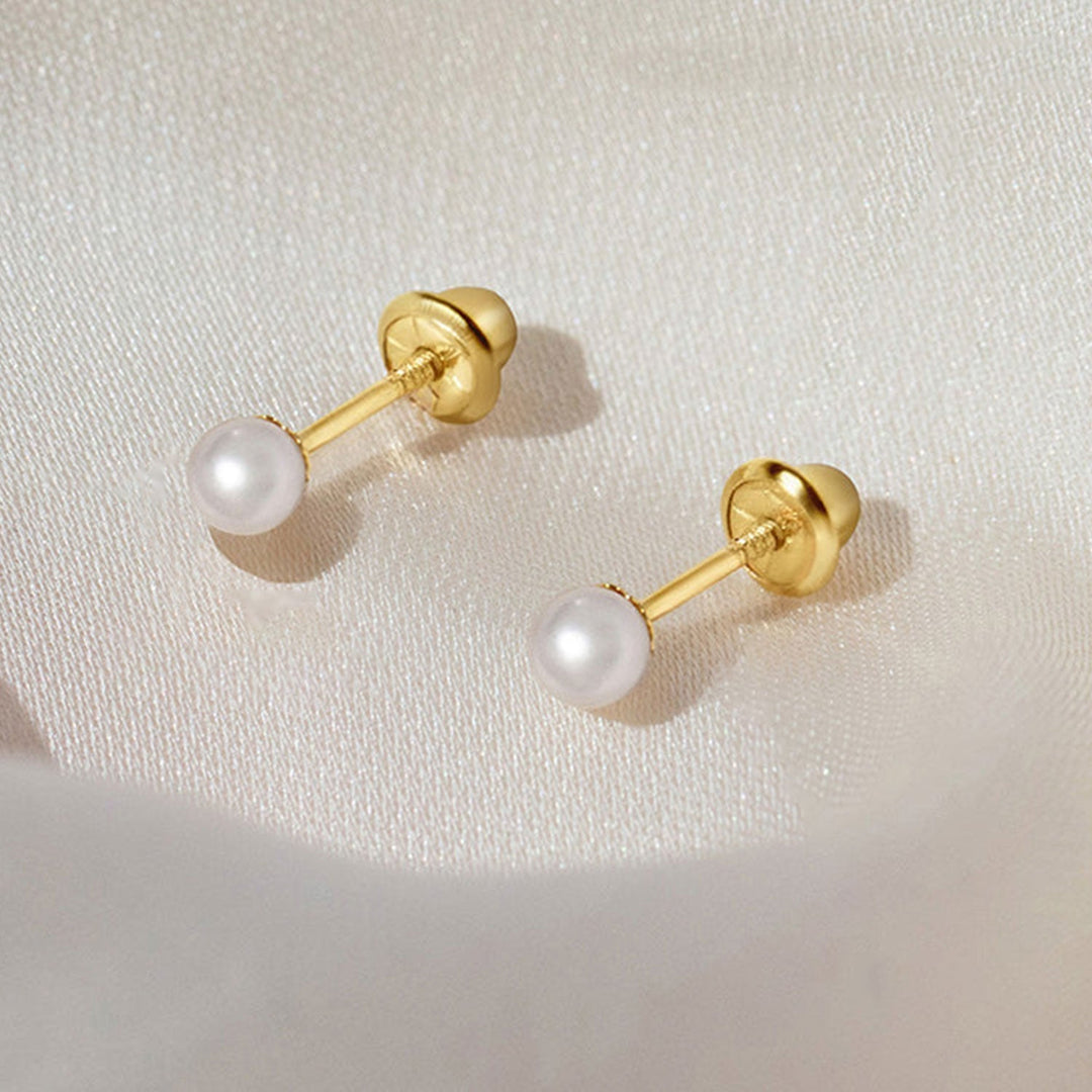 Children's Pearl Earrings