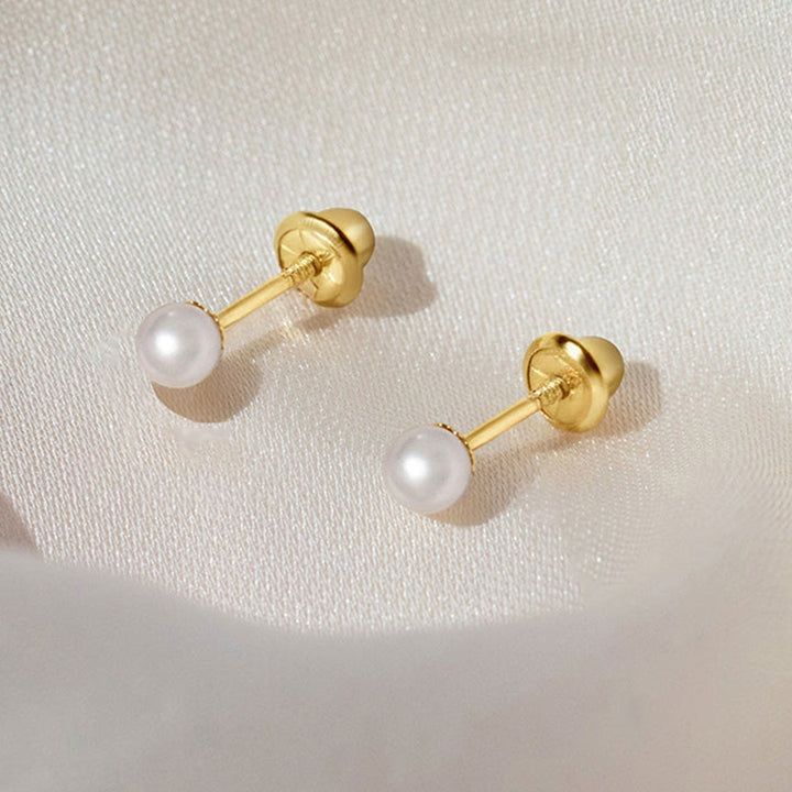 Children's Pearl Earrings