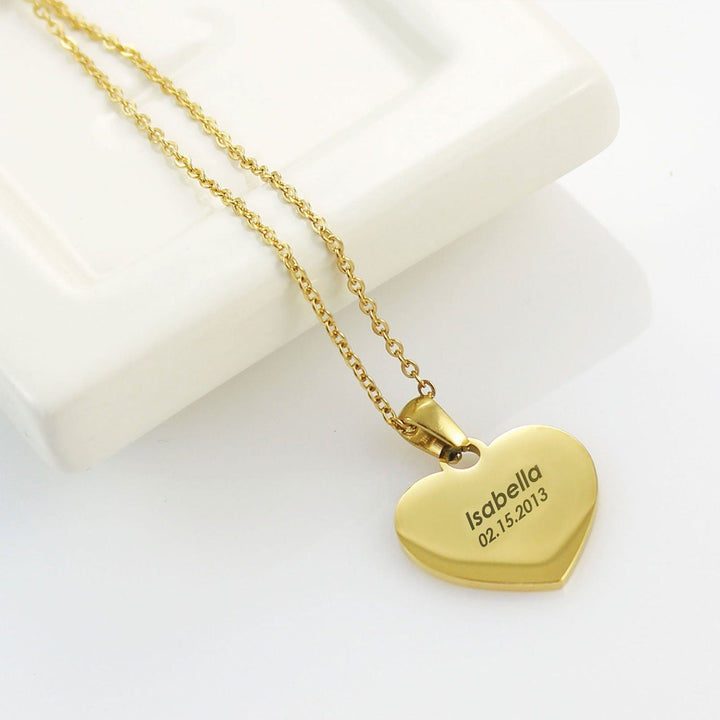 Kids Love Engravable Necklace