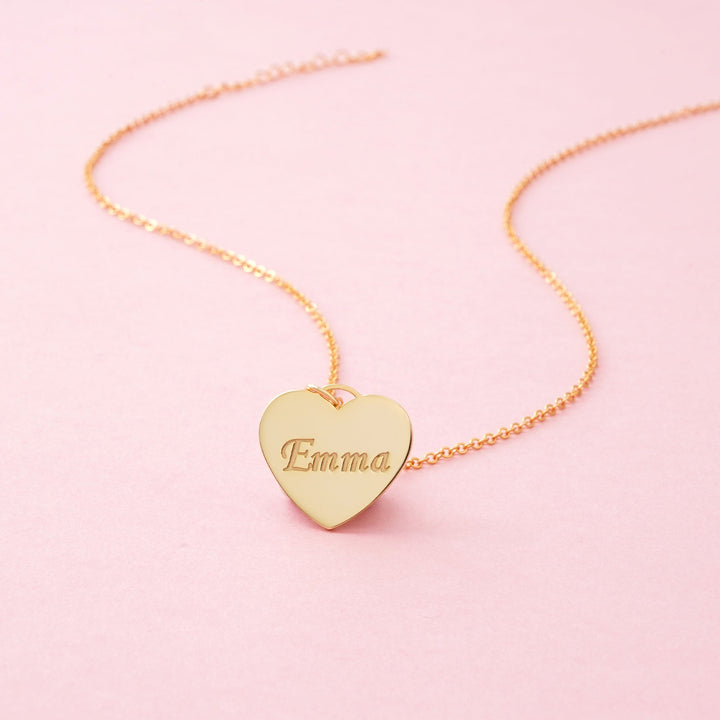 Kids Love Engravable Necklace