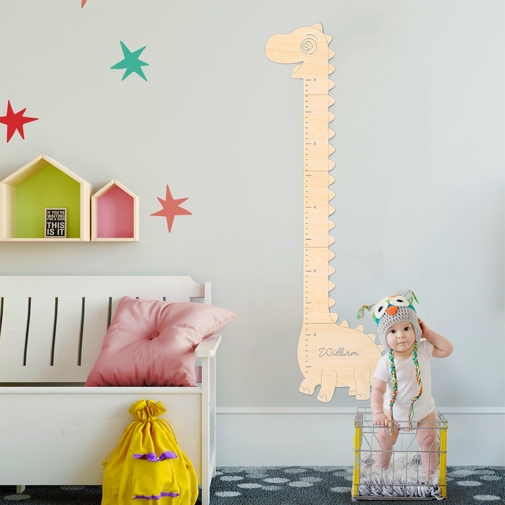 Personalized Wooden Baby Growth Height Chart
