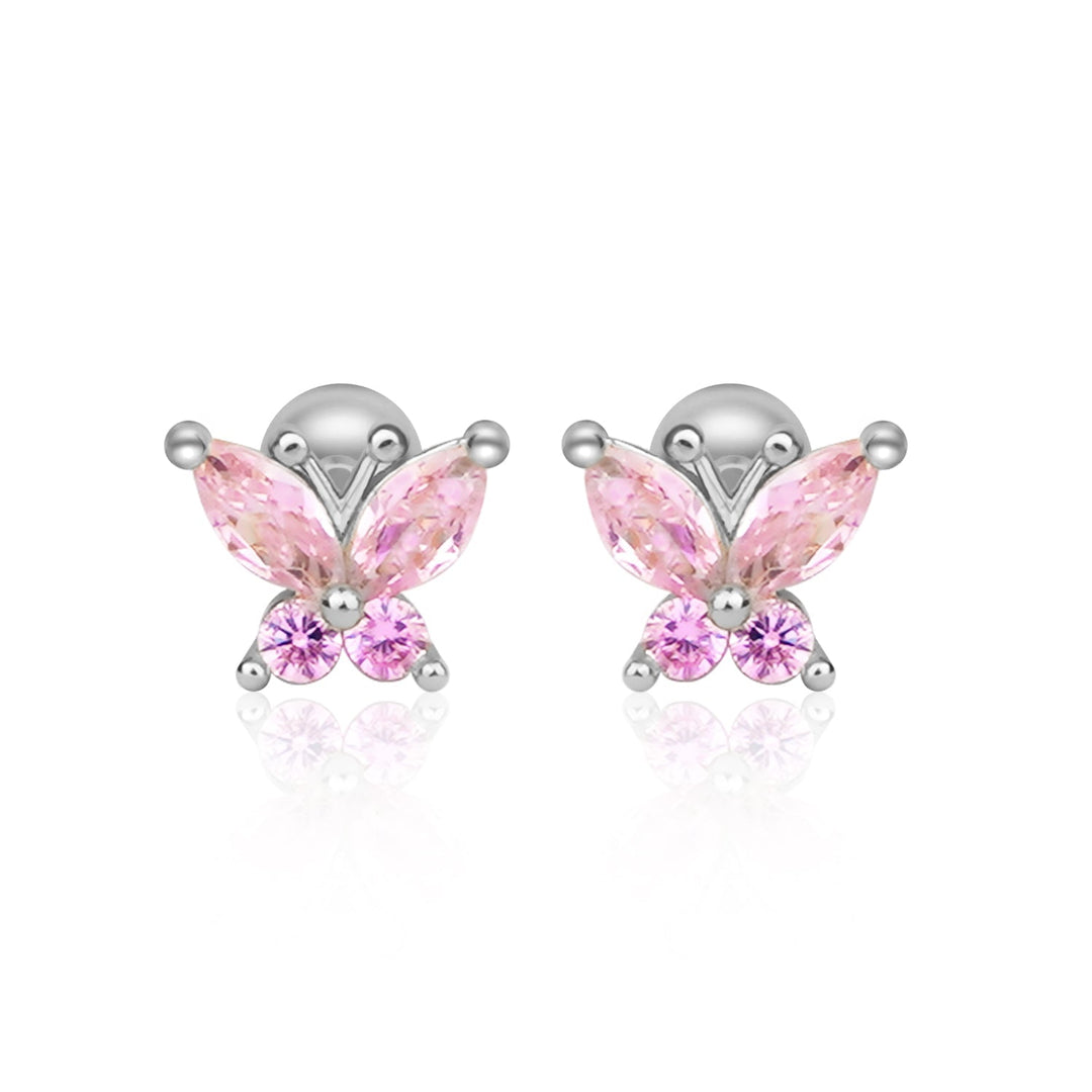 Crystal Butterfly Earrings