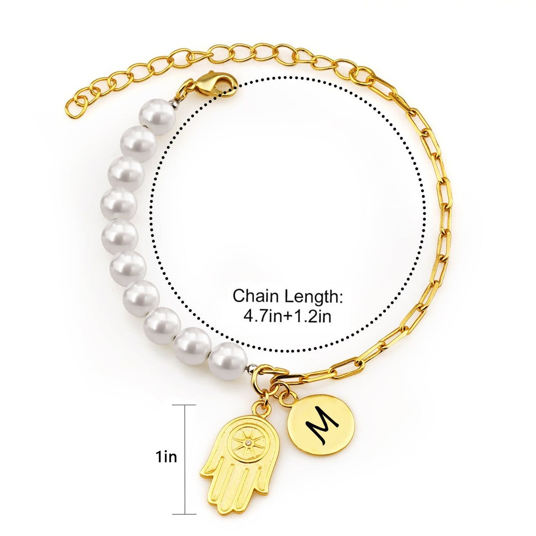 Peraonalized Baby and Girls Initial Bracelet