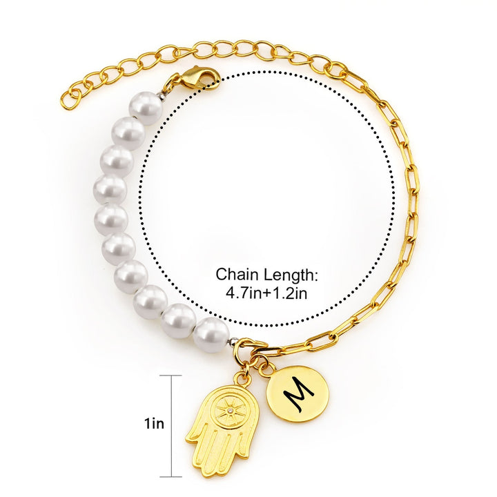 Peraonalized Baby and Girls Initial Bracelet