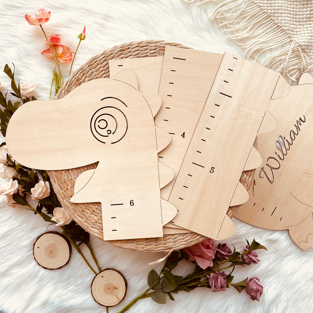 Personalized Wooden Baby Growth Height Chart