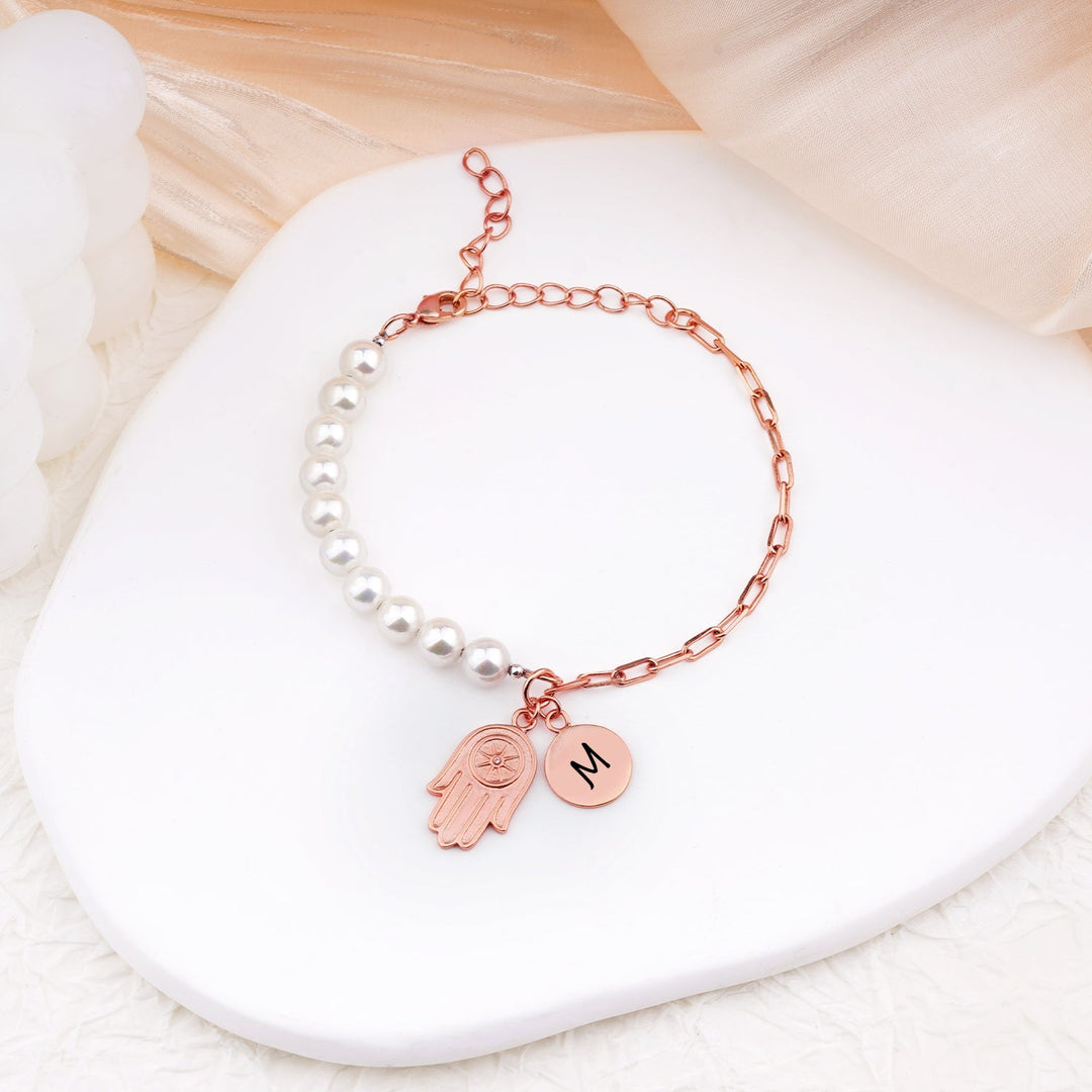 Peraonalized Baby and Girls Initial Bracelet