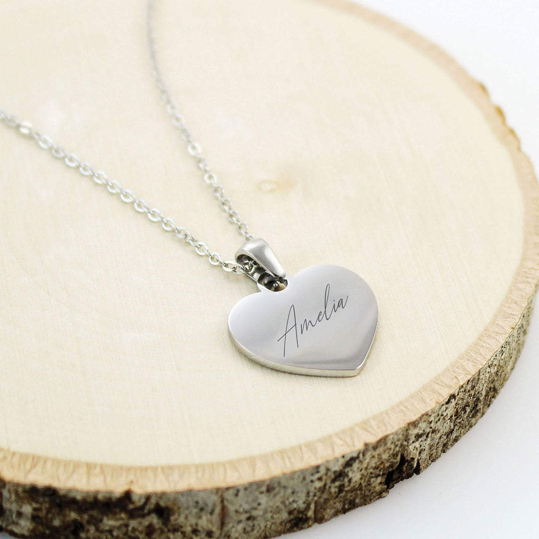 Kids Love Engravable Necklace