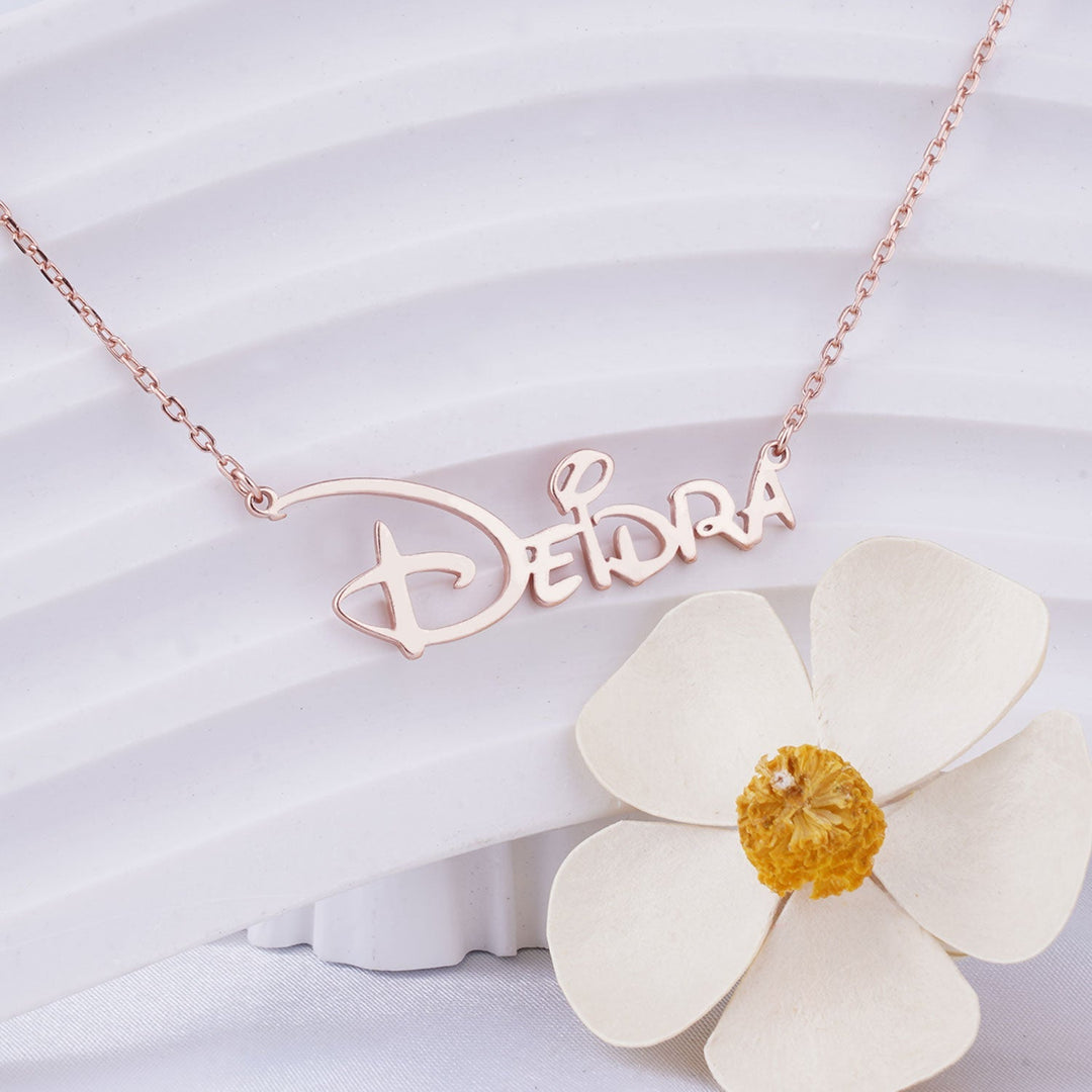 Personalized Princess Kids Name Necklace