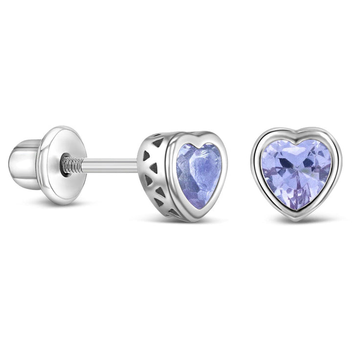 Children's Birthstone Stud Earrings