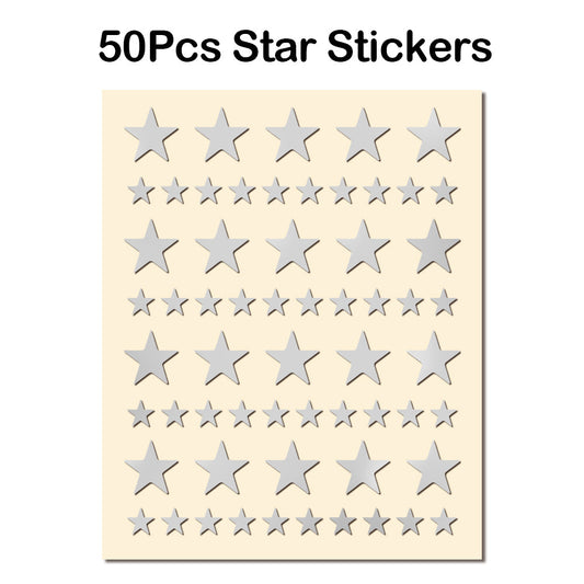50 Pcs Star Stickers