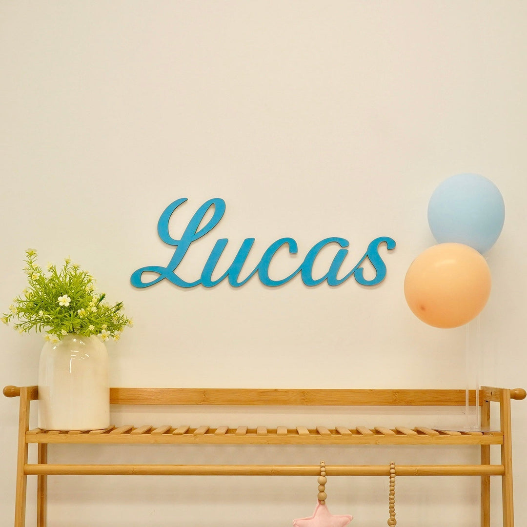 Personalized Wooden Name Sign for Wall Decor