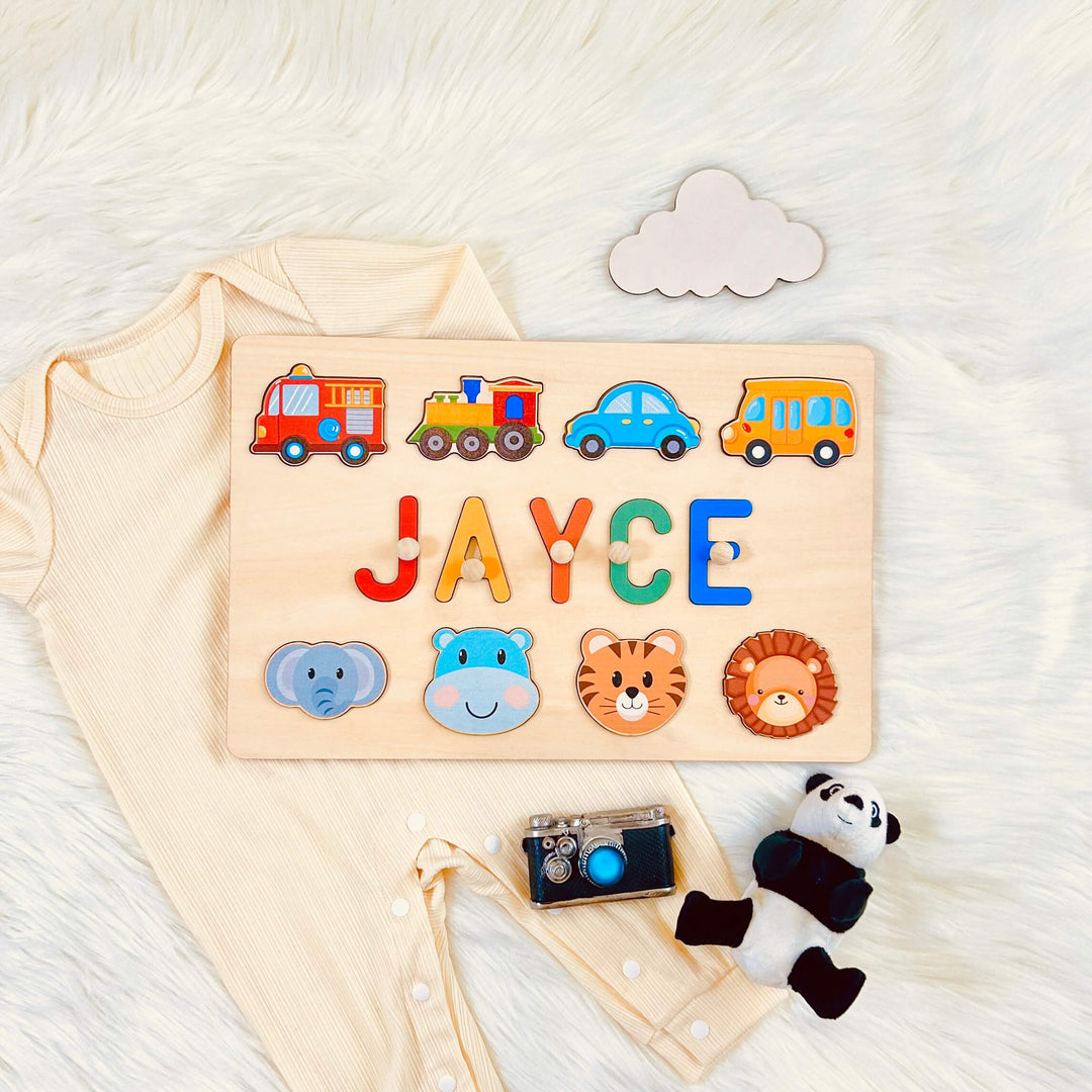 Personalized Wooden Baby Name Puzzle